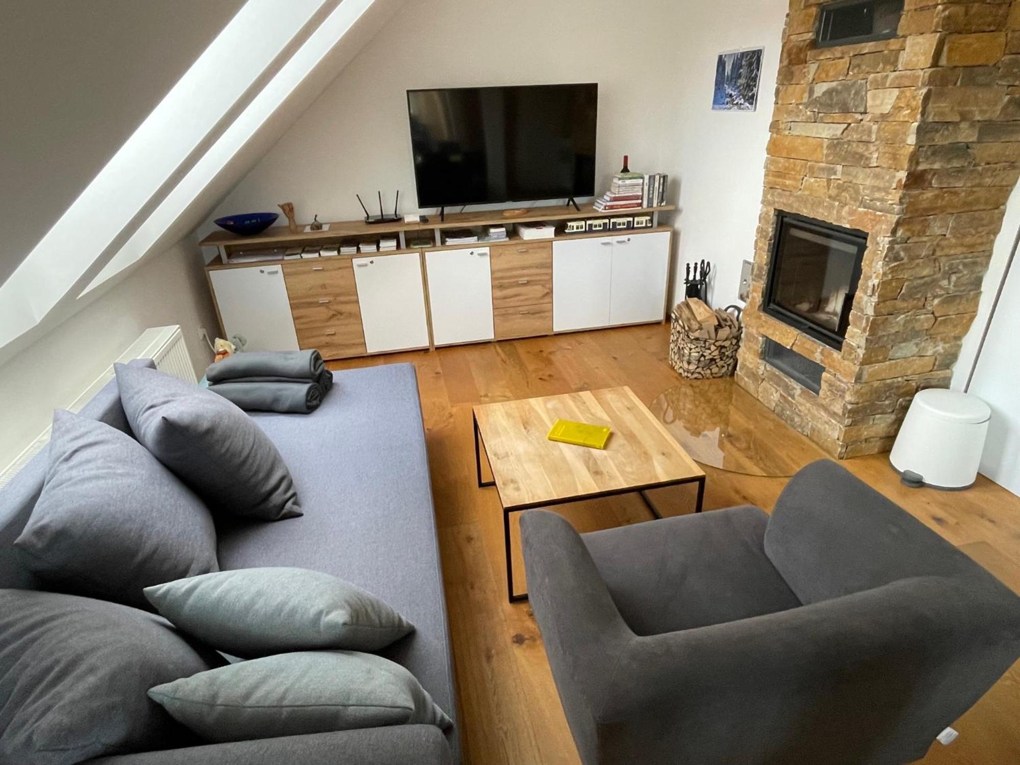 Apartman “U Nas V Podkrovi“ V Rezidenci Klostermann, Zelezna Ruda 24 Luaran gambar
